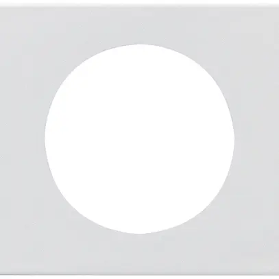 Placca di copertura FLF II 43mm bianco 