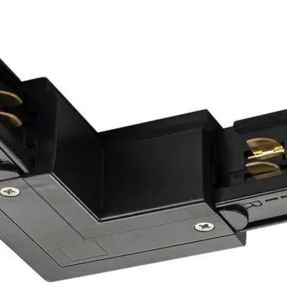 Raccord en L SLV pour rail conducteur AP S-TRACK DALI 3p, PE à l'intérieur, no 