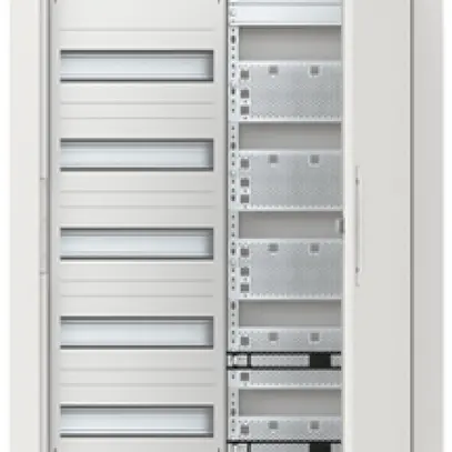 Distributeur ENC ABB ComfortLine 5 rangées 60UM avec porte 615×864×125mm 