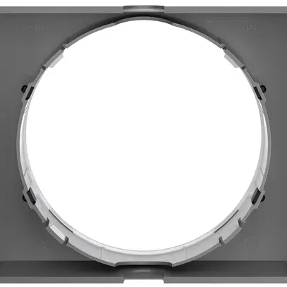 Cadre de décoration ABB Busch-Watchdog PRO aluminium 