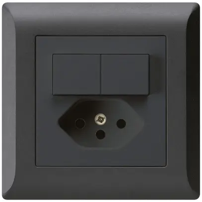 Combinazione INC 3/1P+A-R+T13 nero kallysto.line 