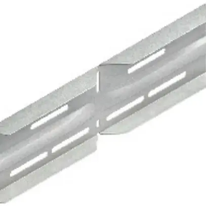 Winkelverbinder Niedax, horizontal, 106.5×390mm, Stahl, feuerverzinkt 