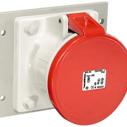 Prise INC CEEtyp 5L 63A J75, droite 