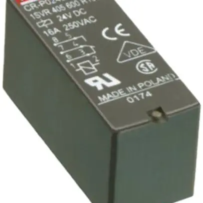 Optocoupleurs et relais ABB 24VDC, 250V/8A 2C 