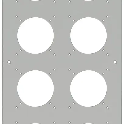 Intestazione INC ELEMENT SNAPFIX® 4×2 225×425mm alluminio 