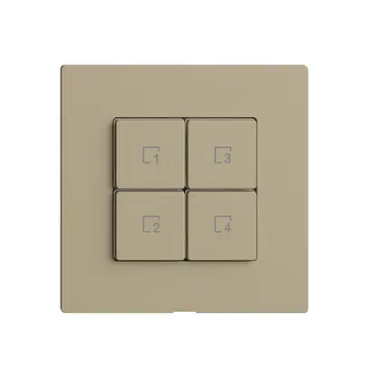 Pulsante scena 4 scene/4T Edue Wiser sand 