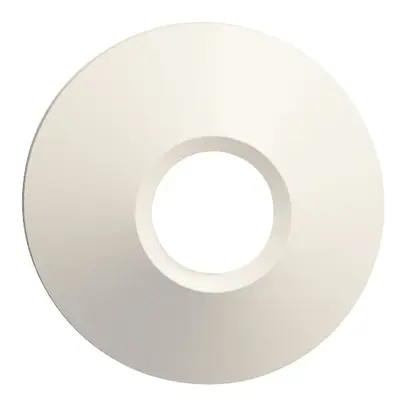 Capot frontal rond EDIZIOdue blanc pour détecteur de mouv.PIRI 360° 