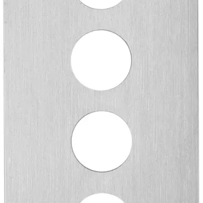 Plaque INC Schneider Electric 72×171mm 4 alésages 