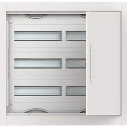 Distributeur ENC ABB ComfortLine 3 rangées 72UM avec porte 615×564×125mm 
