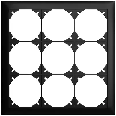 Intestazione INC EDIZIOdue SNAPFIX® 3×3 orizzontale e verticale 208×208mm nero 