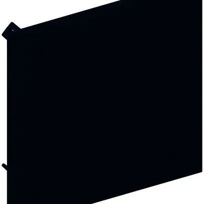 Coperchio a vite 130×130mm nero 