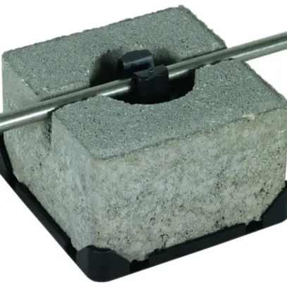 Dachleitungshalter DEHN/elvatec FB, Ø8mm, Beton, 1kg 