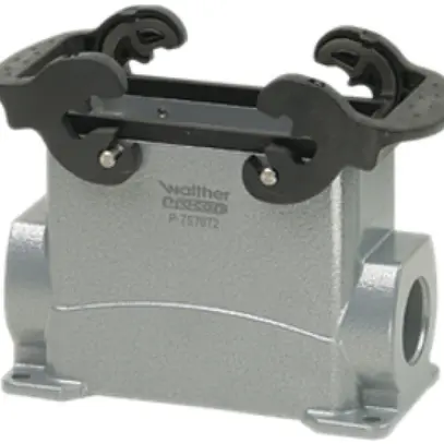 Boîtier d'embase Walther PROCON P757072MS, raccord 1×M32, H=84mm, Al 
