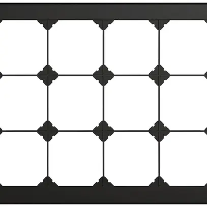 En-tête ENC EDIZIO.liv SNAPFIX® 3×4 pour combinaisons au choix noir 
