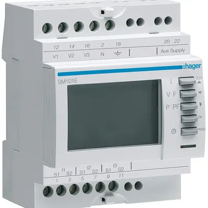 Apparecchio di misura multifunzione AMD Hager SM101E 