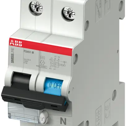 Disjoncteur différentiel SMISSLINE CLASSIC 10A/30mA B L+N 10kA 