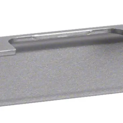 Cache pour boîtier d'appareils universel tehalit pour SL20055 couleur aluminium 