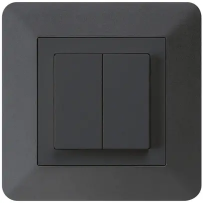 Interruttore INC kallysto.trend 1/3+3/1P nero 