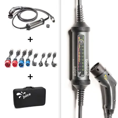 JUICE BOOSTER 2 I Europe Traveller Set Borne de recharge murale électrique 