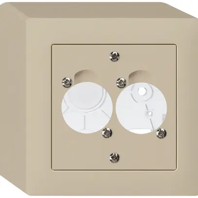 Kit di montaggio AP per 2 XLR kallysto beige 