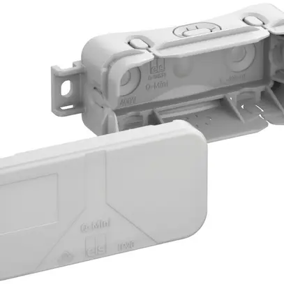 Boîte de dérivation AP Q-Mini-L 89×43×34mm, IP20, gris 