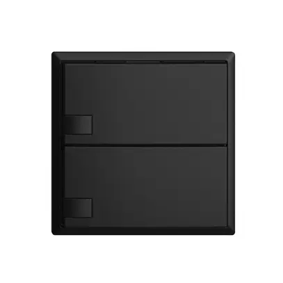 Pulsante KNX RGB EDUE, 250mW, s.LED, 2×pulsante, com.1×tasto, ne 