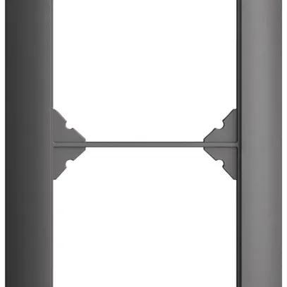 En-tête ENC EDIZIOdue SNAPFIX® 2×1 vertical 88×148mm gris foncé 