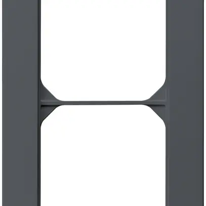 Telaio di copertura INC kallysto.pro 2×1 antracite 94×154mm 