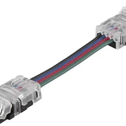 Raccordo flessibile LDV CSW/P4/50, per fascia LED VAL, 4P, cavo 50mm, 2 pezzi 