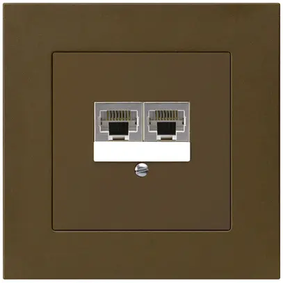 UP-Dose kallysto.pro 2×RJ45s parallel braun 