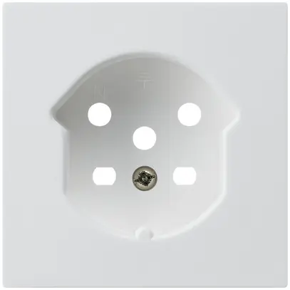 Frontplatte kallysto T15 weiss 60×60mm für Steckdose T15 