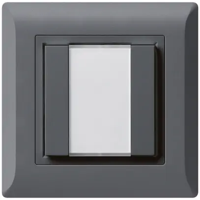 Poussoir universel ENC 2×kallysto.line sans LED anthracite 