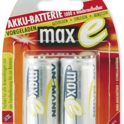 Accu NiMH HR14/C, 1.2V, 4.5Ah, blister a 2 pezzi 