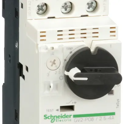 Disgiuntore per motore Schneider GV2P08 2.5…4A TeSys 50kA 