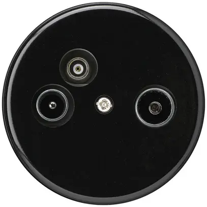 Presa d'antenna INC TV-R-dati basico A 14dB nero 