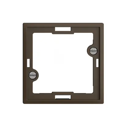 Plaque frontale EDIZIOdue coffee pour lampe témoin plate 
