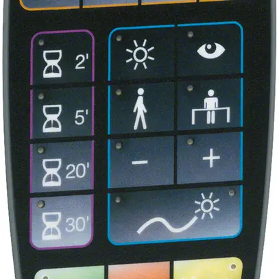 Télécommande IR Hager pour EE81. et TCC52. 