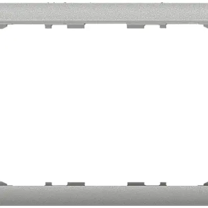 Cadre de recouvrement EDIZIOdue colore pour KNX-Panel 7" silver 