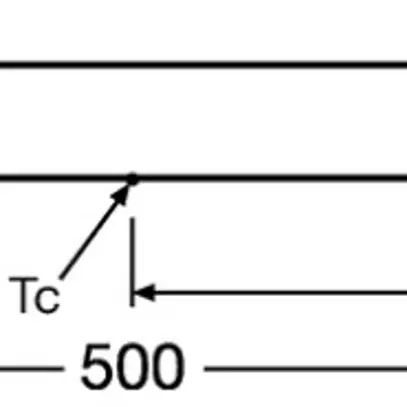 Lampada lineare LED LEDinestra 40 DIM S14s 4.9W 827 470lm 500mm opale 