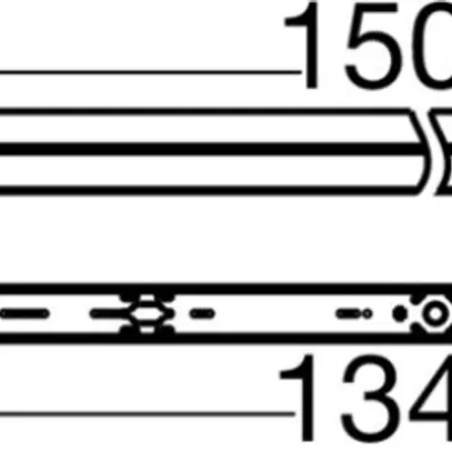 Lampada lineare LED SLV BATTEN P 48W 7250lm 830/840/850 DALI 1500mm bianco 