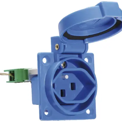Prise INC eMobile CEE 3P 16A 230V bleu IP54 