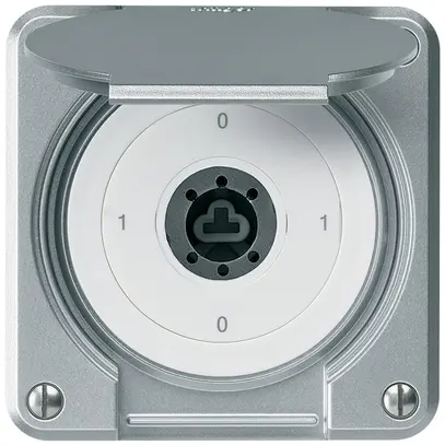 Interruttore a chiave INC robusto IP55 copertura senza cilindro S0/3P all combi 