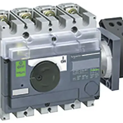 Azionatore rotat.laterale Schneider Electric nero per INS/INV250 