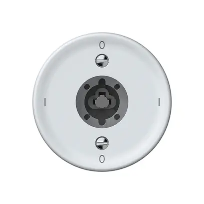 Interruttore a chiave origin interruttore 0/2L 16A 250V 0-I-0-I 60×60mm bianco 