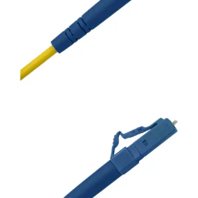 Câble patch FO WISI Simplex OS2 9/125μm G.657.A2 LCPC-LCPC jaune 1m 