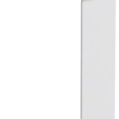 Cache-découpes tehalit BR 70130 en tôle d'acier blanc pur 