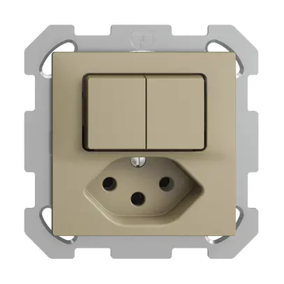 Combinazione INC 2×A-R/1P+T13 EDIZIOdue sand 