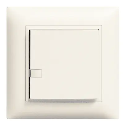 Poussoir ENC ZEP 1c/1t ON-OFF station centrale EDIZIOdue blanc 