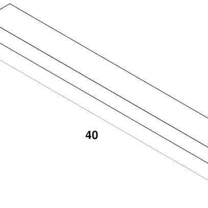 Alimentation LED SLV 250W 24V ON/OFF 400×40mm 