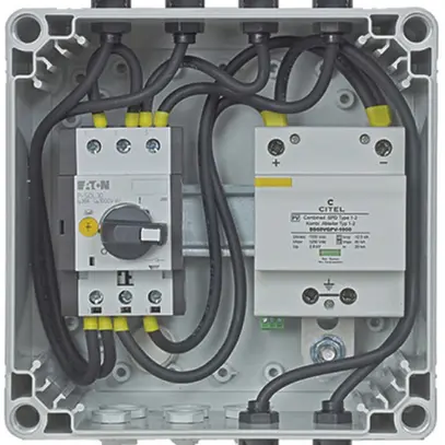 Coffret de connexion PV GAK DIS60VG-1000-2ST-1MPP, 30A t1+2 